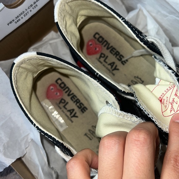 Comme Des Garçons PLAY x Converse - Picture 14 of 14